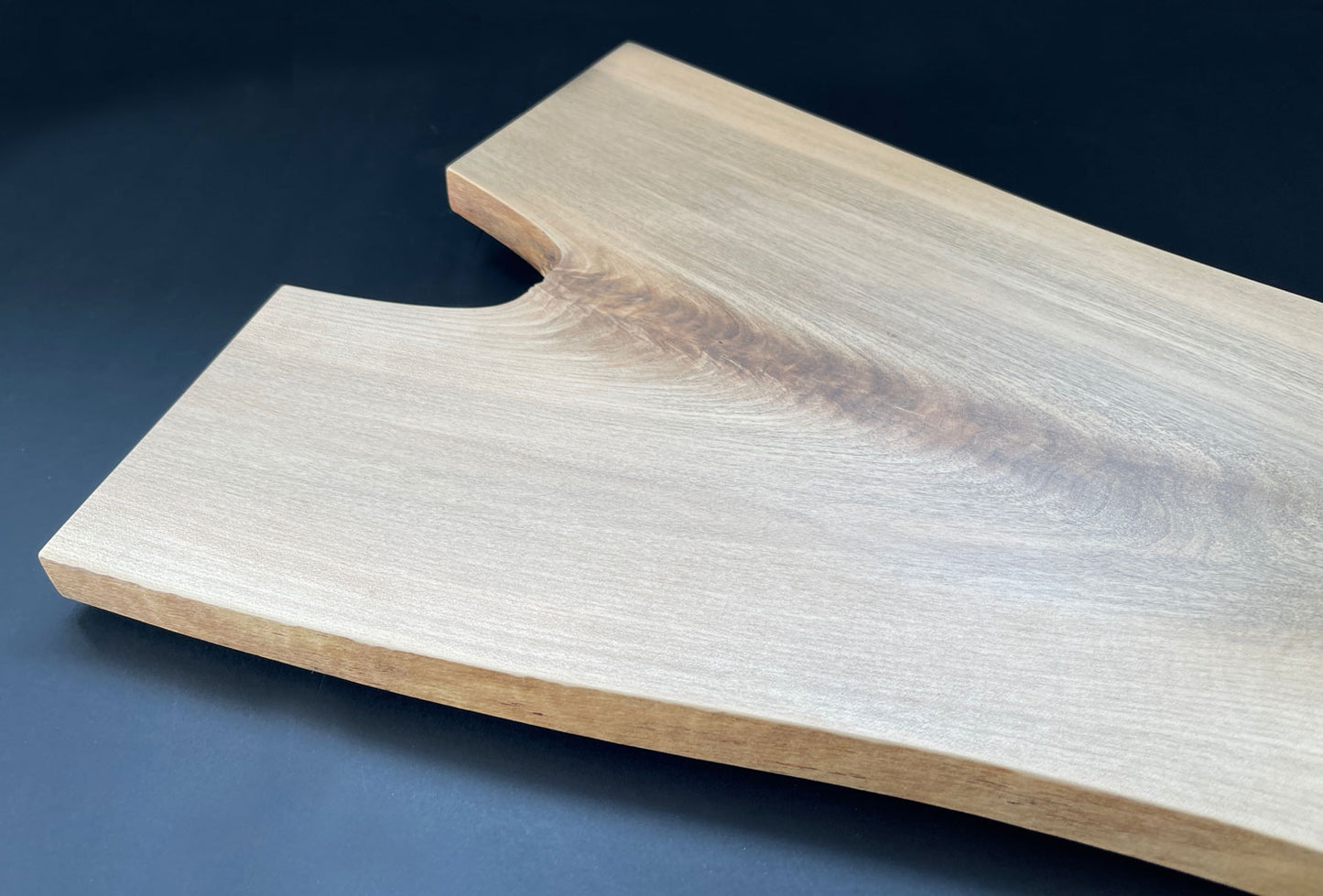 Handcrafted Y-shaped serving board made from Canadian maple wood