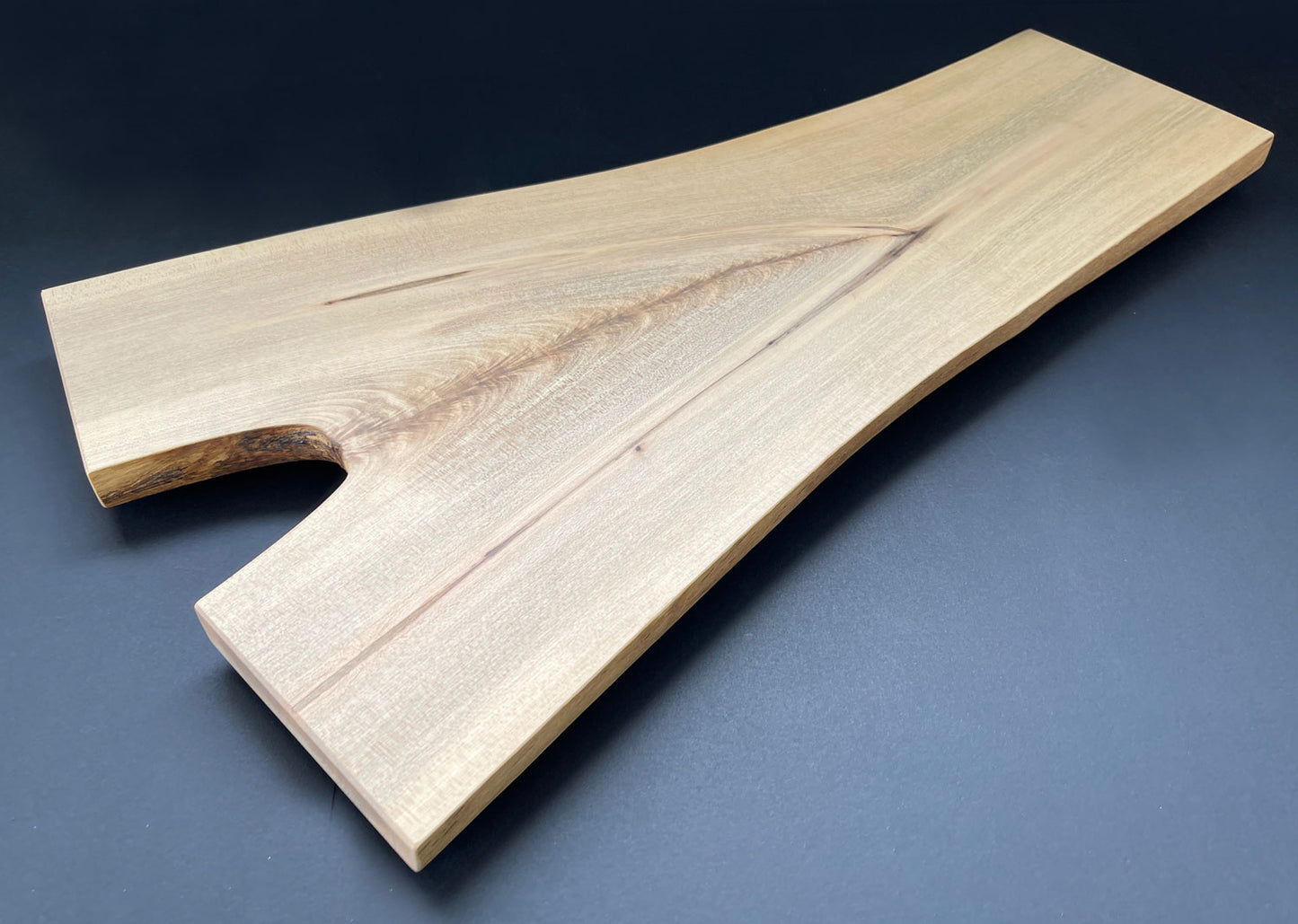 Handcrafted Y-shaped serving board made from Canadian maple wood