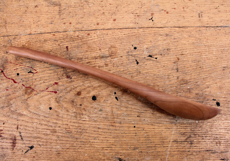Cuillère en bois de cerisier