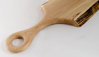 SPALTED BIRCH WITH O HANDLE