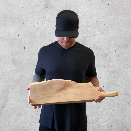 MAPLE BOARD WITH PAN HANDLE